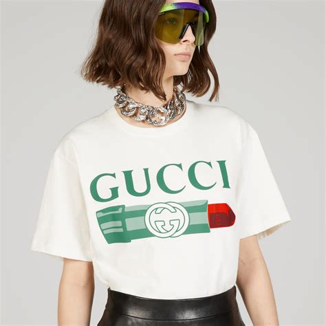 gucci lip t shirt|gucci lipstick review.